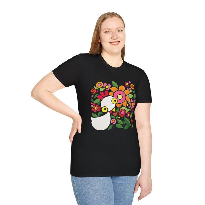 Inspire Farms Floral Hen T-Shirt