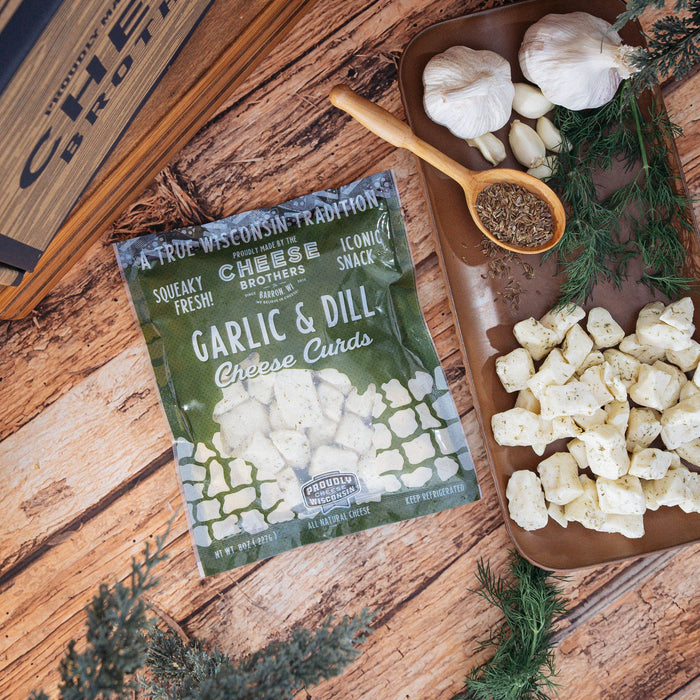 Cheese Brothers - Garlic and Dill Cheese Curds *Ships Fresh Daily*