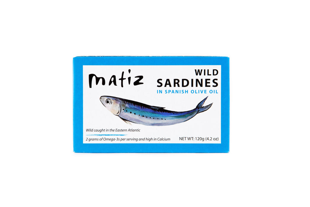 Matiz Sardines in Olive Oil - 4.2oz Tin