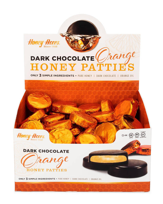 Honey Acres Inc. - Dark Chocolate Orange Honey Patties