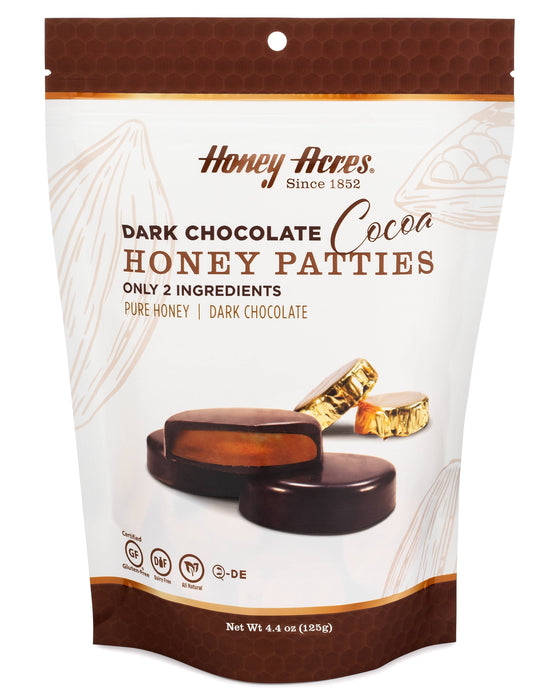 Honey Acres Inc. - Dark Chocolate Cocoa Honey Patties