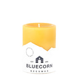 Pure Beeswax Pillar Candles: