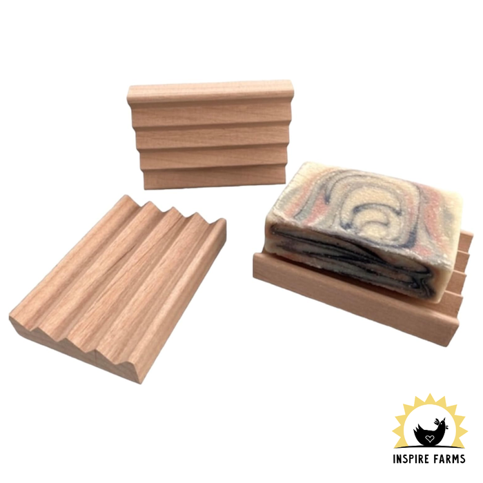 Red Alder Natural Wood Soap Holder