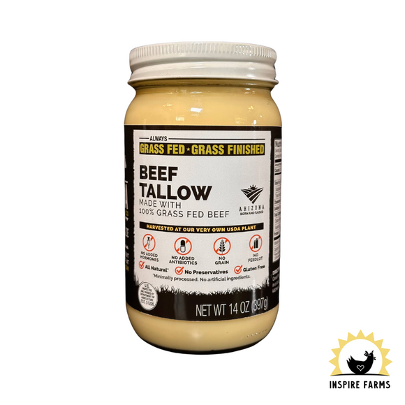 Arizona Grass Fed Beef Tallow