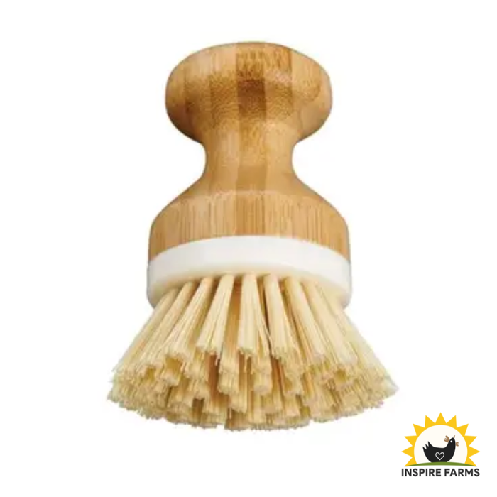 Bamboo Handle Dishwashing Vegetable Brush