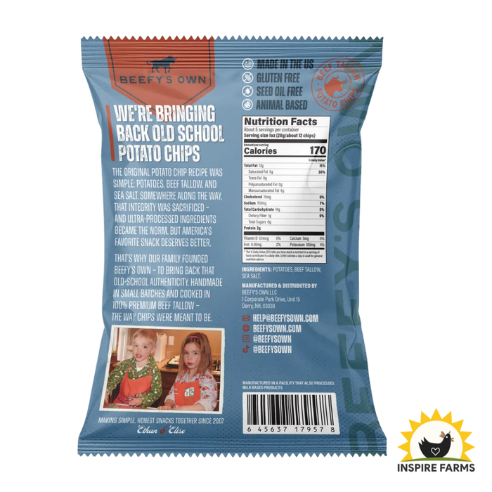 Beefys Own Tallow Potato Chips