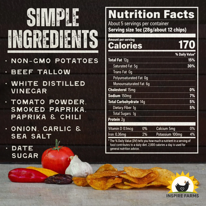 Beefys Own Tallow Potato Chips