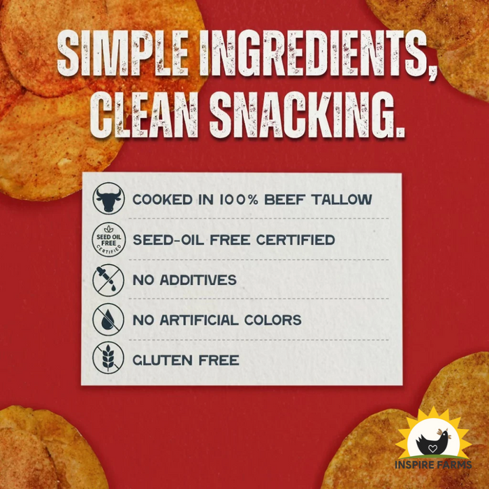 Beefys Own Tallow Potato Chips