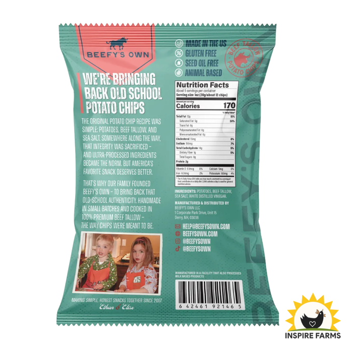 Beefys Own Tallow Potato Chips