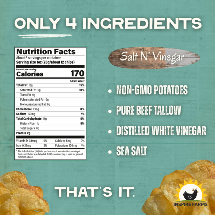 Beefys Own Tallow Potato Chips