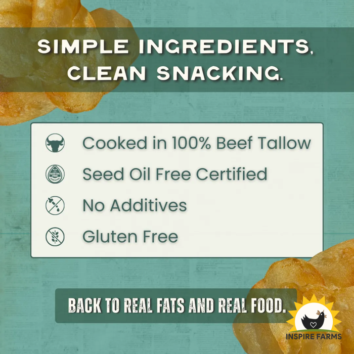 Beefys Own Tallow Potato Chips
