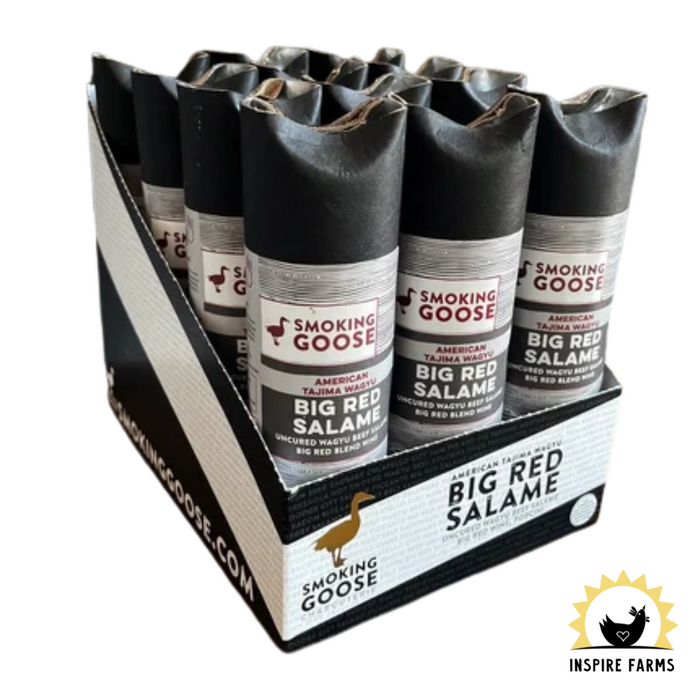 Big Red Wagyu Salame – Sliced