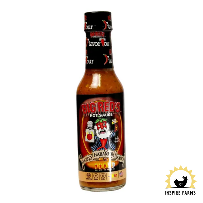 Big Red’s Smokey Habanero Sauce - 5 oz