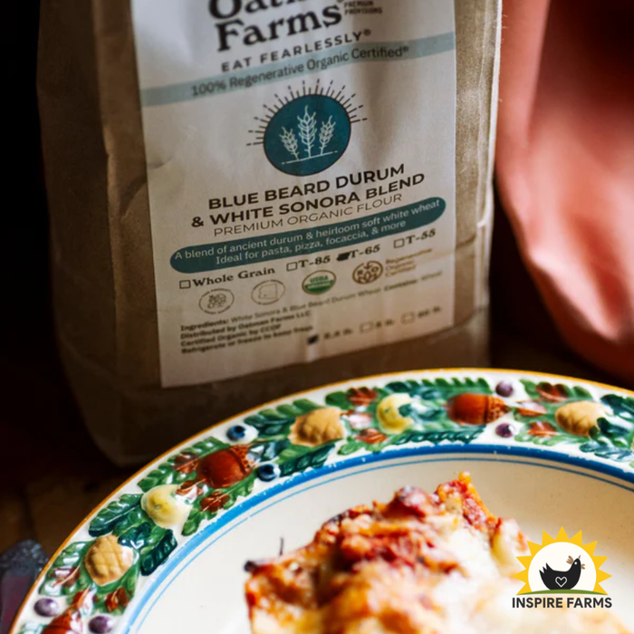 Blue Beard Durum & White Sonora Flour Blend - 2.5lb