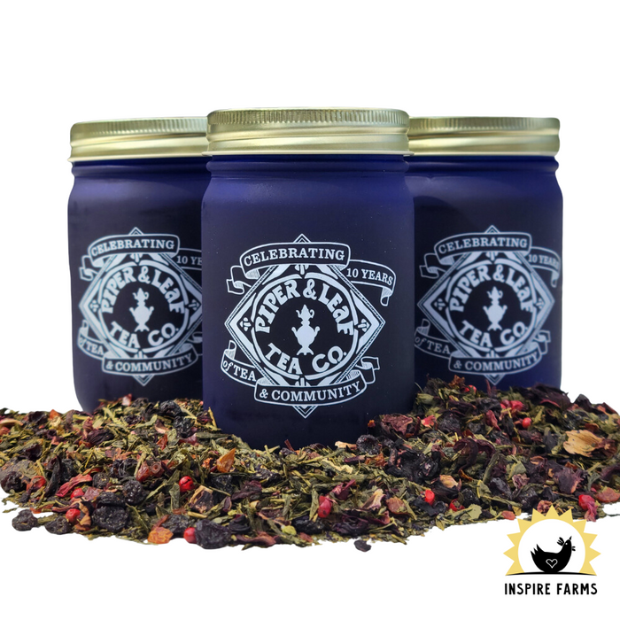 Blueberry Jubilee Loose Leaf 10 Year Anniversary Jar