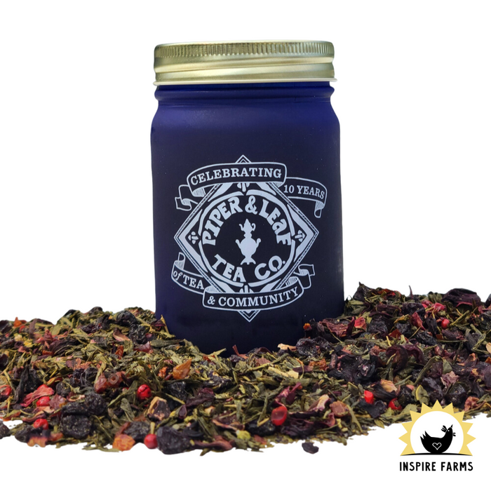 Blueberry Jubilee Loose Leaf 10 Year Anniversary Jar