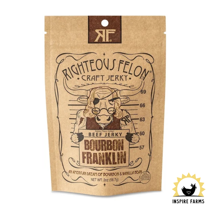 Righteous Felon Beef Jerky 2oz