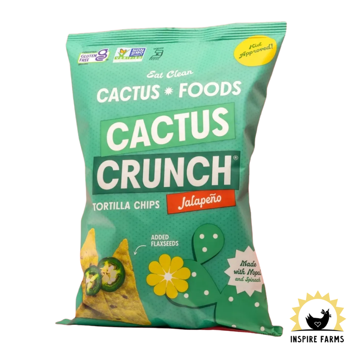 Cactus Crunch Tortilla Chips – Jalapeño