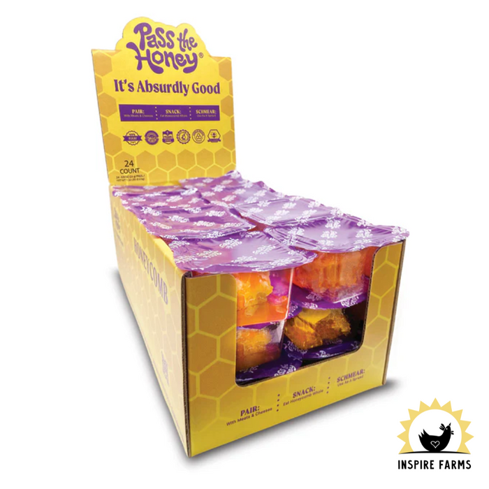Individually-Portioned Fresh Honeycomb