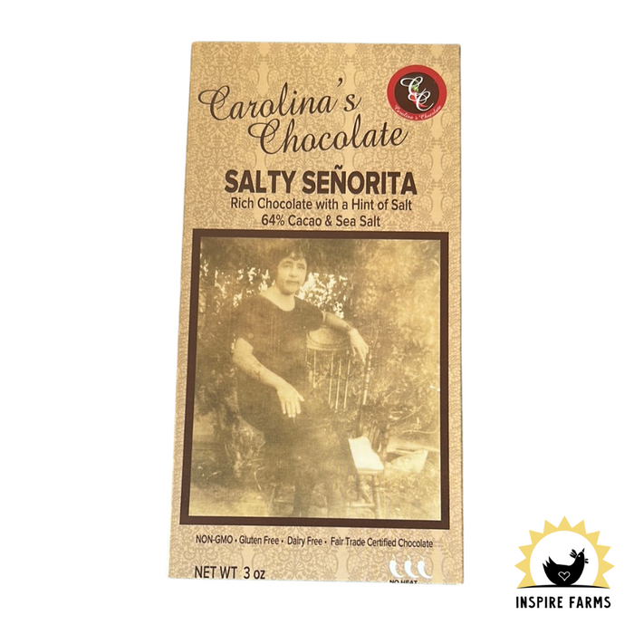 Carolina's Chocolate Salty Senorita Bar