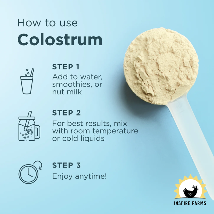 Colostrum Powder Gut & Immune Support - 60 servings