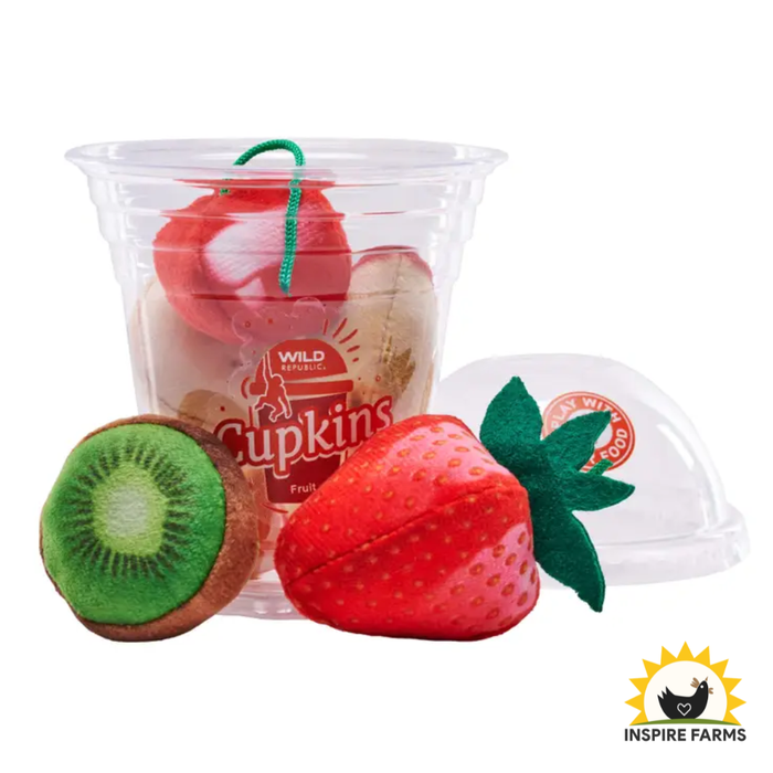 Cupkins Fruit Stuffed Animal – 5"