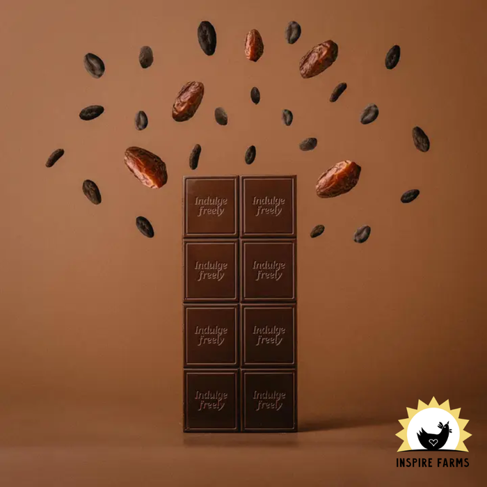 Date Sweetened Smooth Dark Chocolate – 72% Cacao