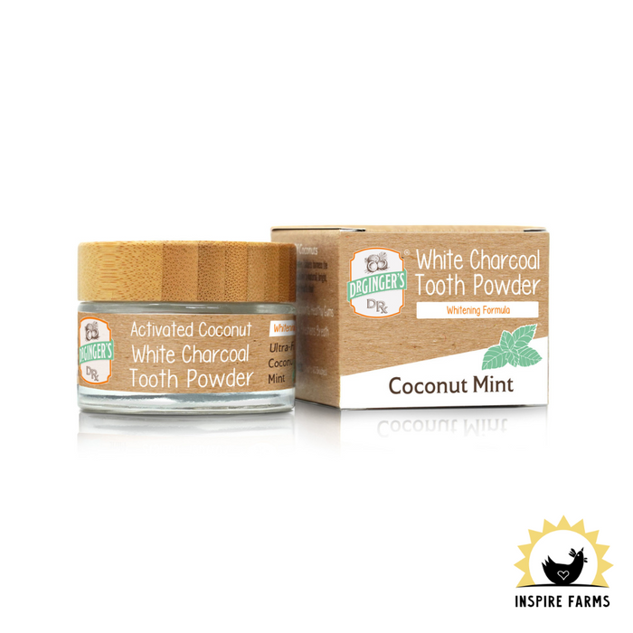 Dr. Ginger's White Charcoal Tooth Powder