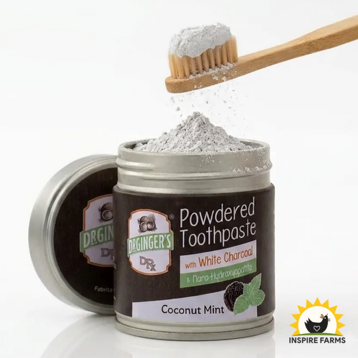 Dr. Ginger's White Charcoal Tooth Powder