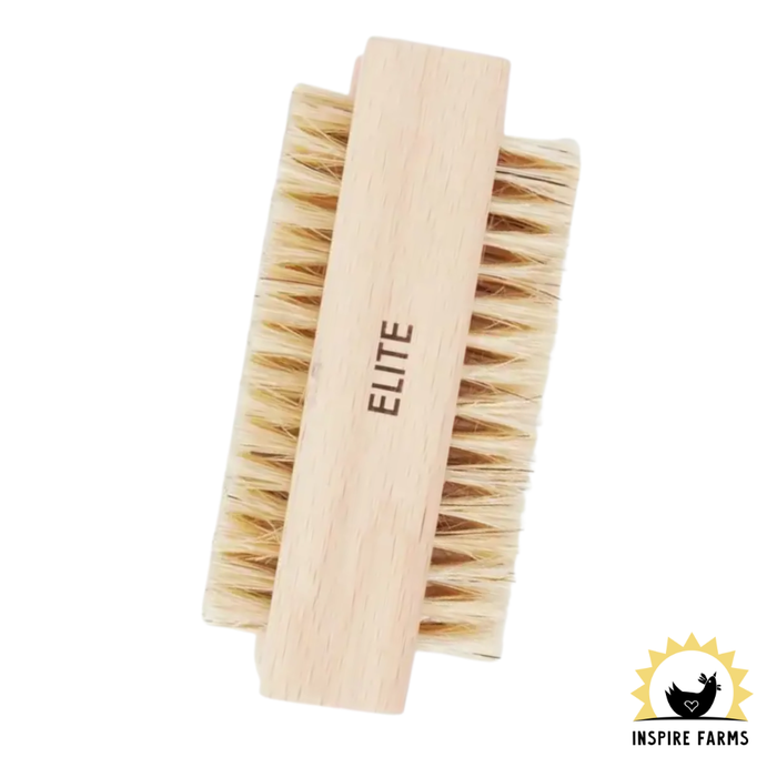 Wooden Nail Brush with Natural Bristles