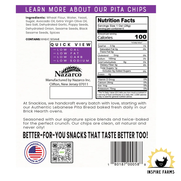Snackios Pita Chips