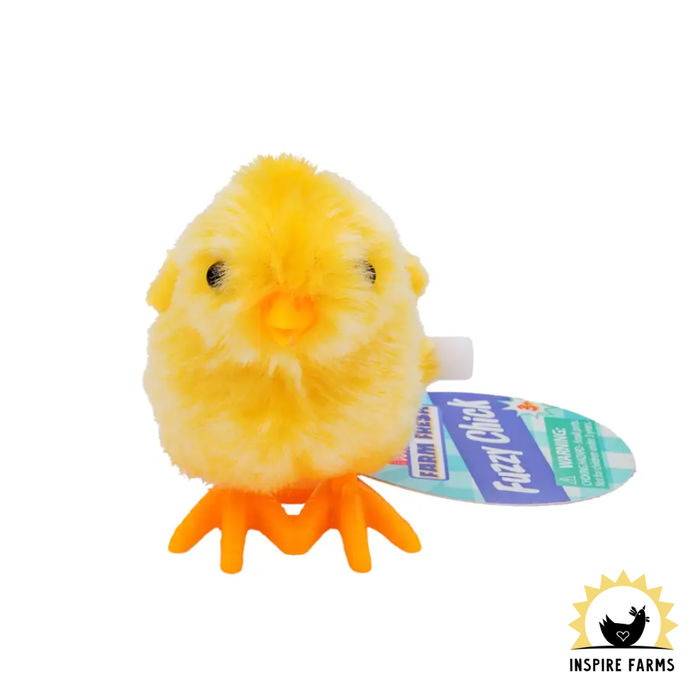 Yellow Fuzzy Chick Wind Ups
