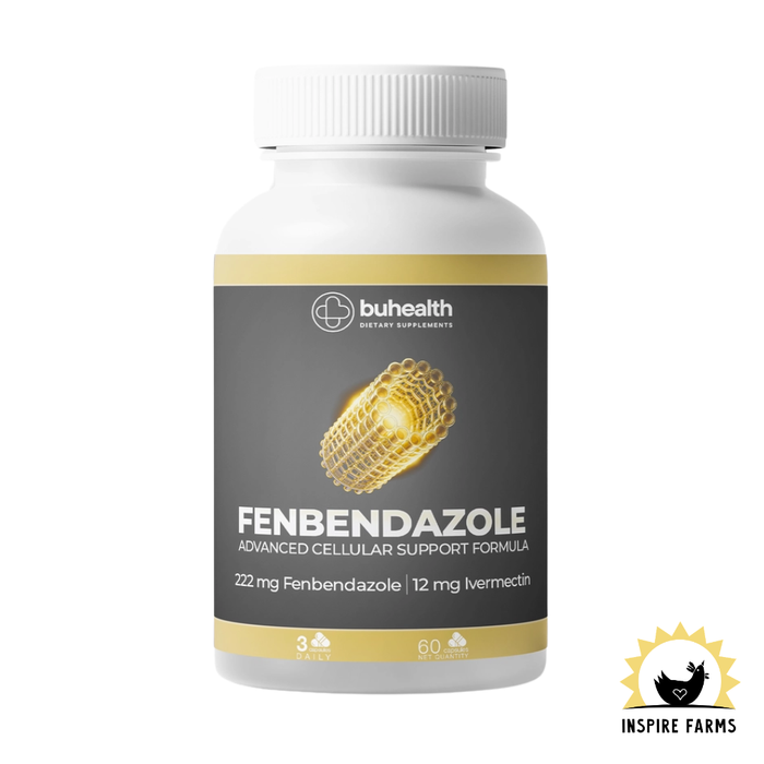 Fenbendazole & Ivermectin Advanced Support Formula – 60 Capsules