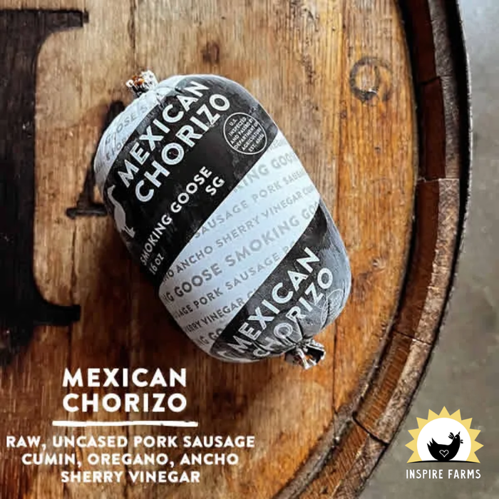 Fresh Mexican Chorizo – Raw and Frozen