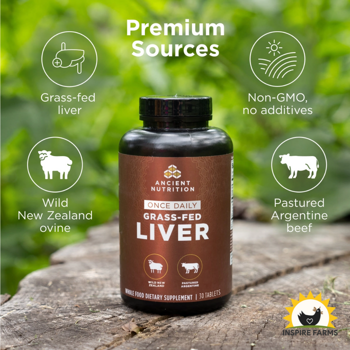 Grass-Fed Liver Once Daily - 30 Servings