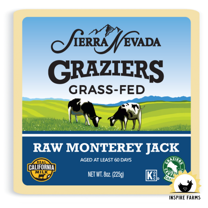 Graziers Raw Milk Monterey Jack 8oz