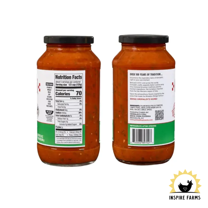 Grimaldi’s Sauce