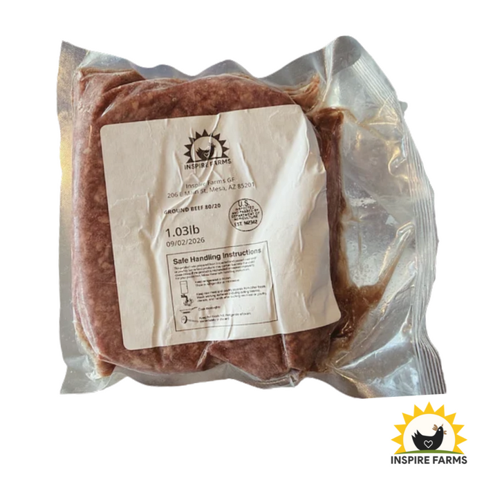 Ground Beef - Grass Finished Inspire Farms Beef