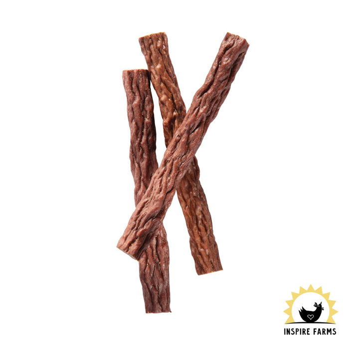 Happy Howies Dog Beef Woof Sticks - 6 inches