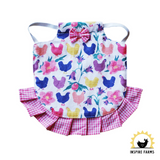 Hen Couture Saddle Apron - Chicken Protection