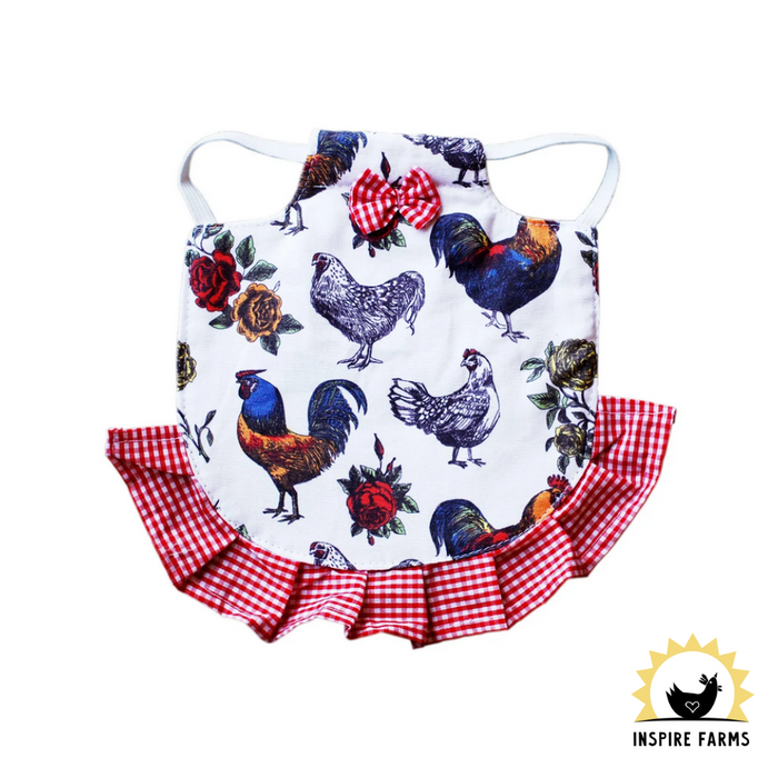 Hen Couture Saddle Apron - Chicken Protection