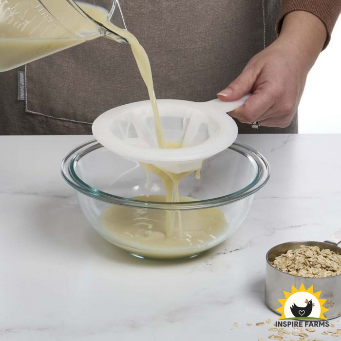 HIC Kitchen Ultra-Fine Mesh Strainers, Set of 3