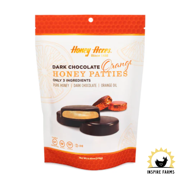 Honey Acres Cocoa–Dark Chocolate Honey Truffle Patties - 4.4oz