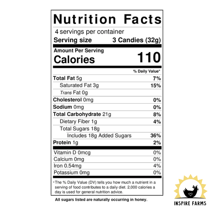 Honey Acres Cocoa–Dark Chocolate Honey Truffle Patties - 4.4oz