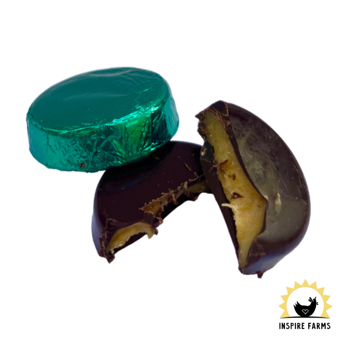Honey Acres Cocoa–Dark Chocolate Honey Truffle Patties - singles