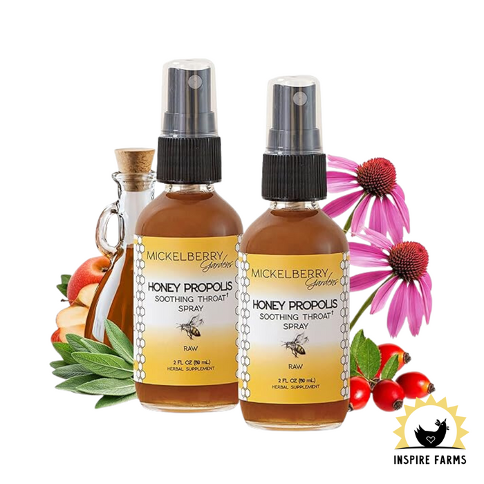 Honey Propolis Throat Spray - 2 oz