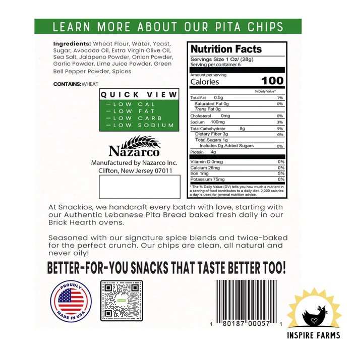 Snackios Pita Chips