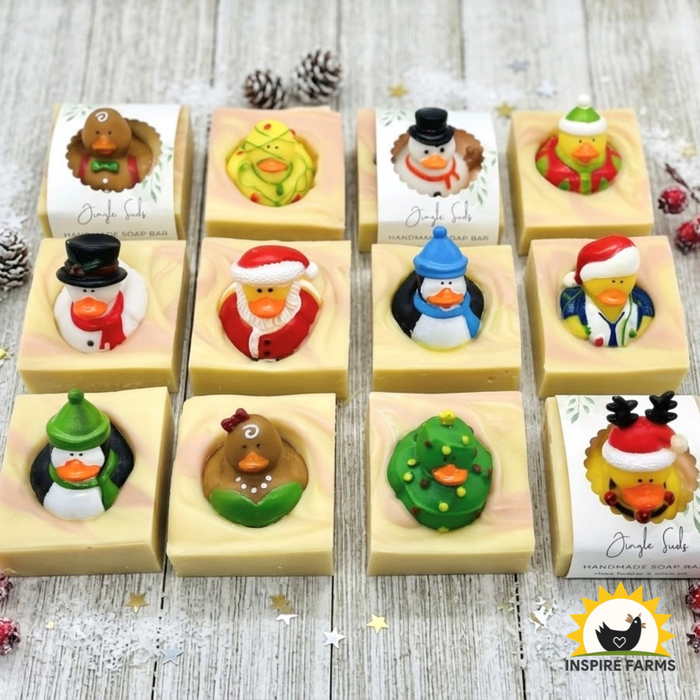Jingle Suds Holiday Soap Bar