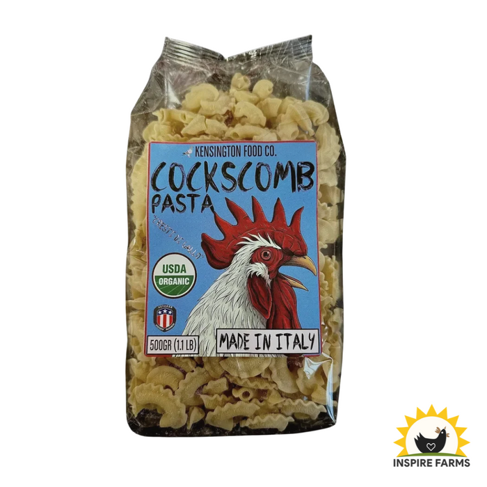 Kensington Cockscomb "Creste di Gallo" Organic Pasta