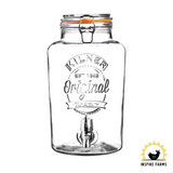 Kilner Clip Top Round Dispenser 2.1 gal